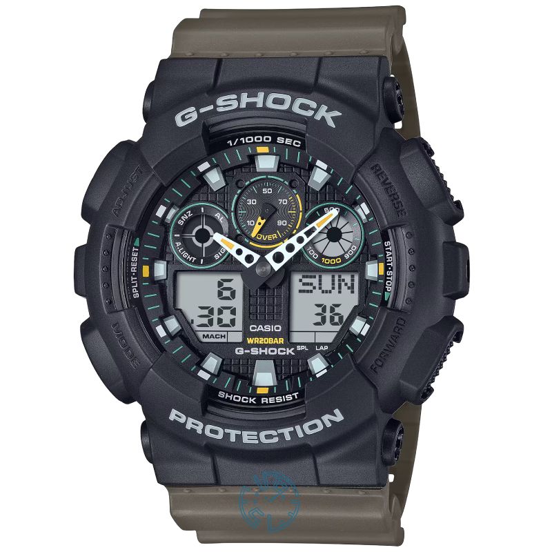 ساعت مچی مردانه کاسیو جیشاک G-SHOCK GA-100TU-1A3DR