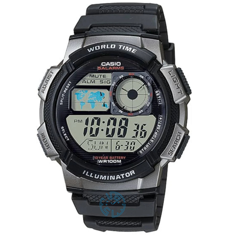 ساعت مچی مردانه کاسیو جنرال GENERAL AE-1000W-1B