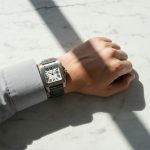 ساعت مردانه کارتیه سانتوس کوارتز CARTIER SANTOS CM006 - Image 2
