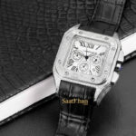 ساعت مردانه کارتیه سانتوس کوارتز CARTIER SANTOS CM019 - Image 2