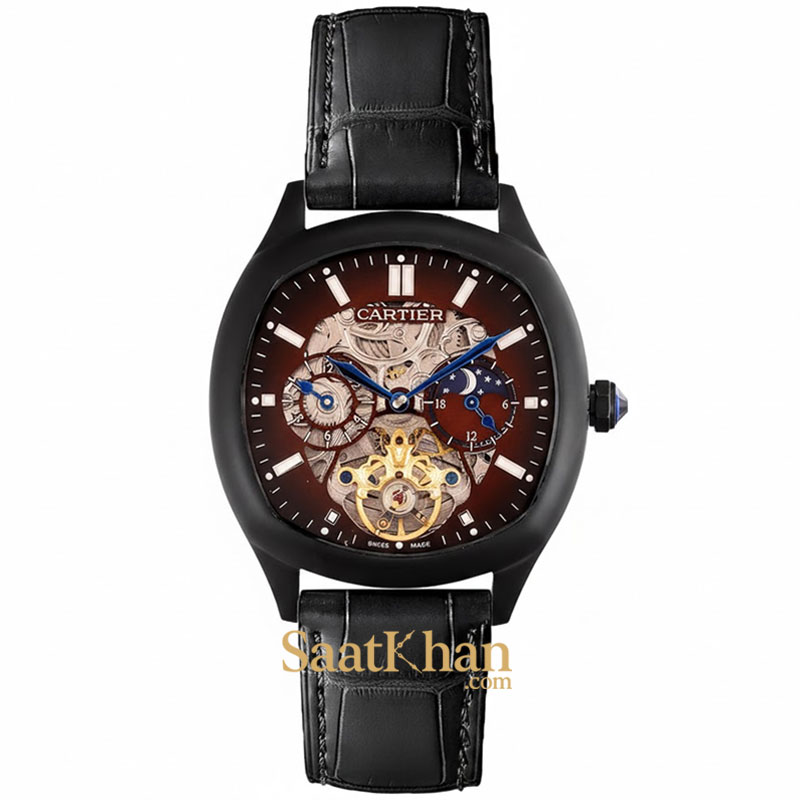 ساعت مردانه کارتیه اتوماتیک CARTIER CM016