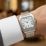 ساعت مردانه کارتیه د سانتوس اتوماتیک CARTIER DE SANTOS CM014 - Image 2