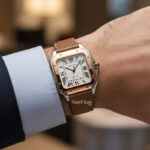 ساعت مردانه کارتیه د سانتوس اتوماتیک CARTIER DE SANTOS CM017 - Image 2