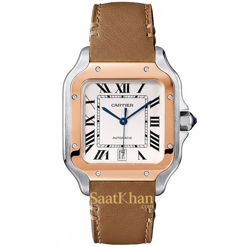ساعت مردانه کارتیه د سانتوس اتوماتیک CARTIER DE SANTOS CM017