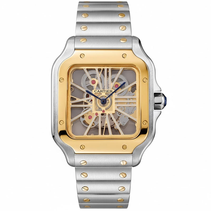 ساعت مردانه کارتیه د سانتوس کوارتز CARTIER DE SANTOS CM09