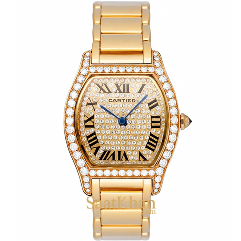 ساعت مردانه کارتیه دیاموند کوارتز CARTIER DIAMOND CM018