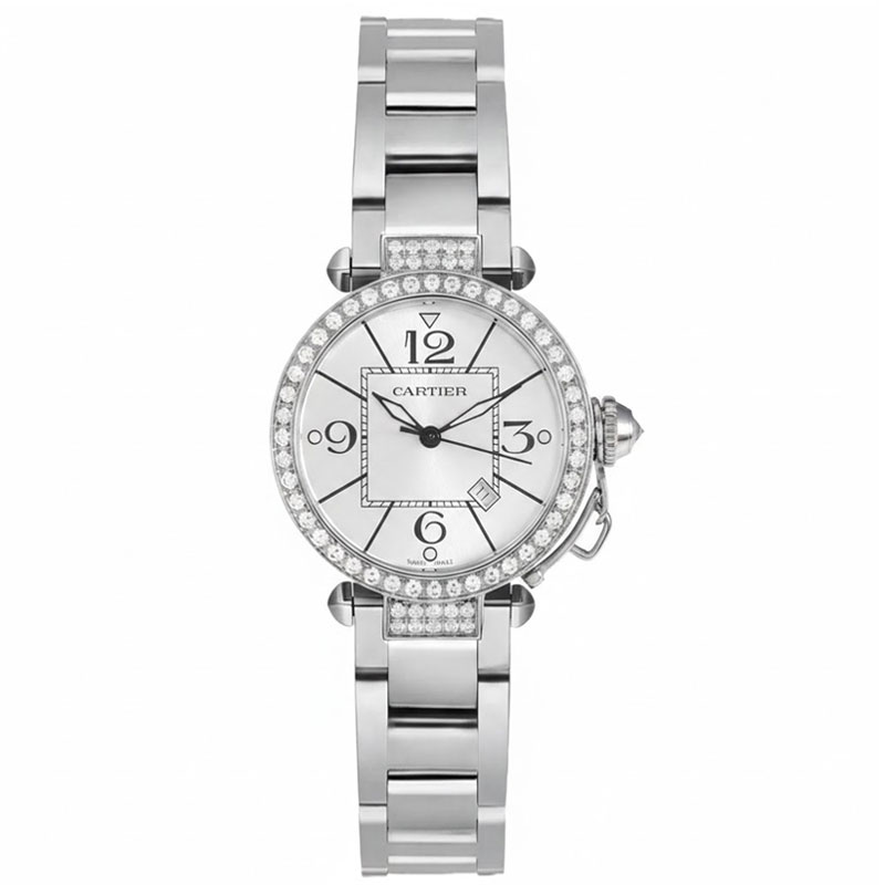 ساعت زنانه کارتیه پاشا کوارتز CARTIER PASHA CL027