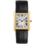 ساعت مردانه کارتیه تانک سولو کوارتز CARTIER TANK SOLO CM008