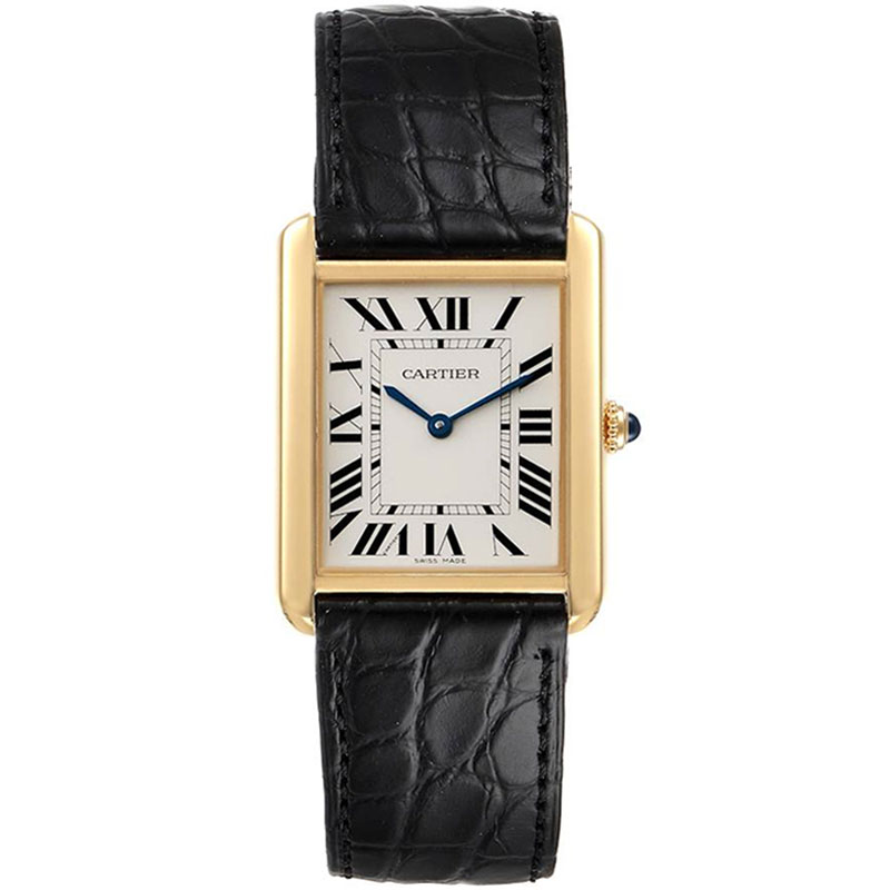 ساعت مردانه کارتیه تانک سولو کوارتز CARTIER TANK SOLO CM008