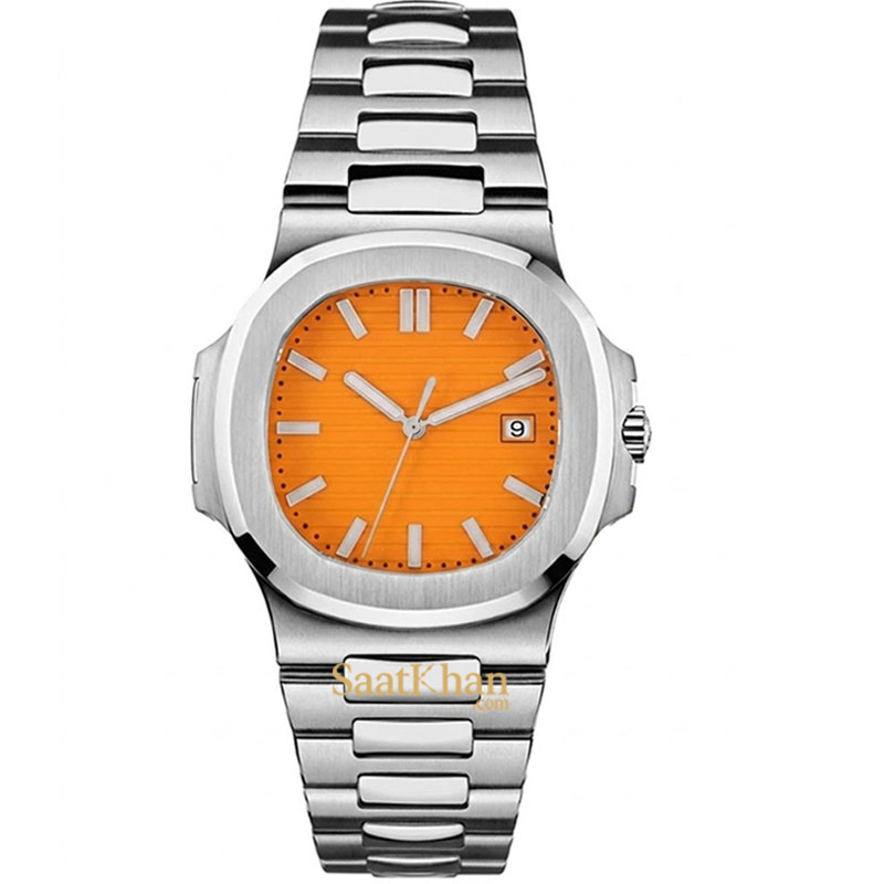 ساعت مردانه پتک فیلیپ ناتیلوس اتوماتیک موتور سوئیس PATEK PHILIPPE NAUTILUS PAM046