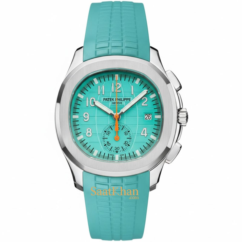 ساعت مردانه پتک فیلیپ آکوانات کوارتز PATEK PHILIPPE AQUANAUT PM030