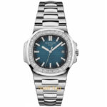 ساعت مردانه پتک فیلیپ ناتیلوس دیاموند اتوماتیک PATEK PHILIPPE NAUTILUS DIAMOND PM034