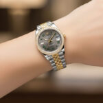 ساعت زنانه رولکس دیت جاست کوارتز اسمال ROLEX DATEJUST RL020 - Image 3