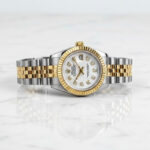 ساعت زنانه رولکس دیت جاست کوارتز اسمالROLEX DATEJUST RL037 - Image 2