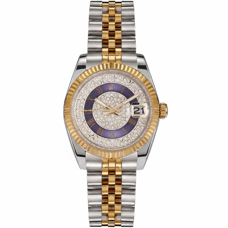 ساعت زنانه رولکس دیت جاست کوارتز مدیوم ROLEX DATEJUST RM088