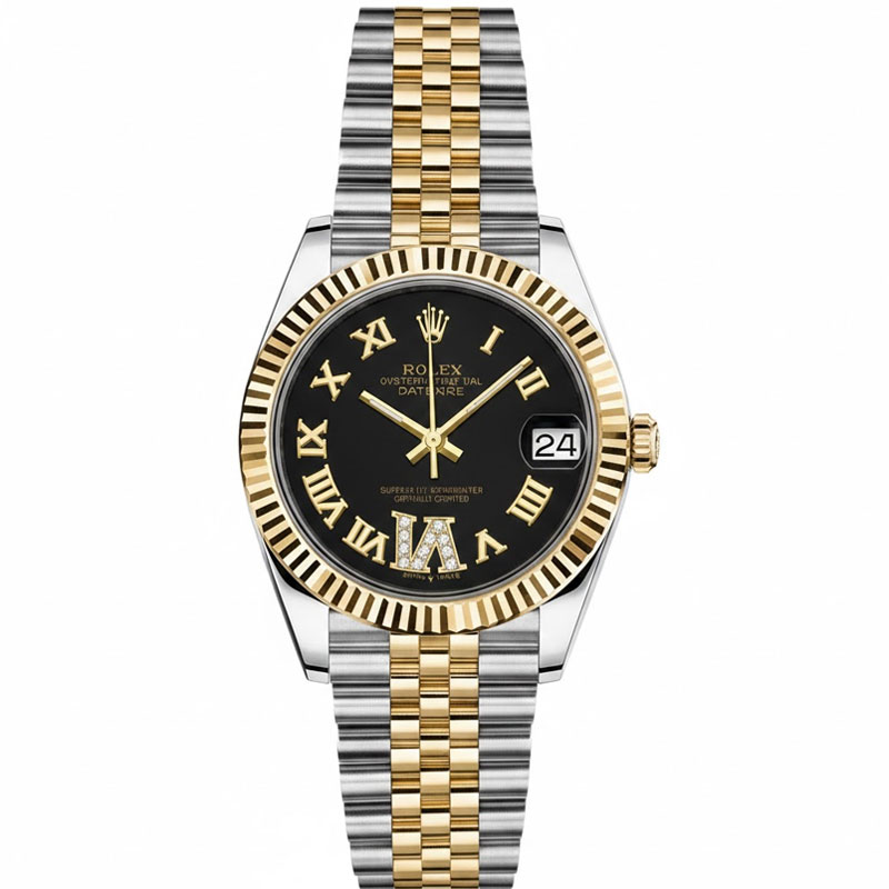 ساعت زنانه رولکس دیت جاست کوارتز مدیوم ROLEX DATEJUST RM080