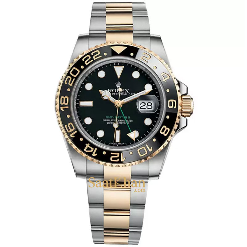 ساعت مردانه رولکس جی ام تی مستر دو اتوماتیک ROLEX GMT-MASTER II RM123