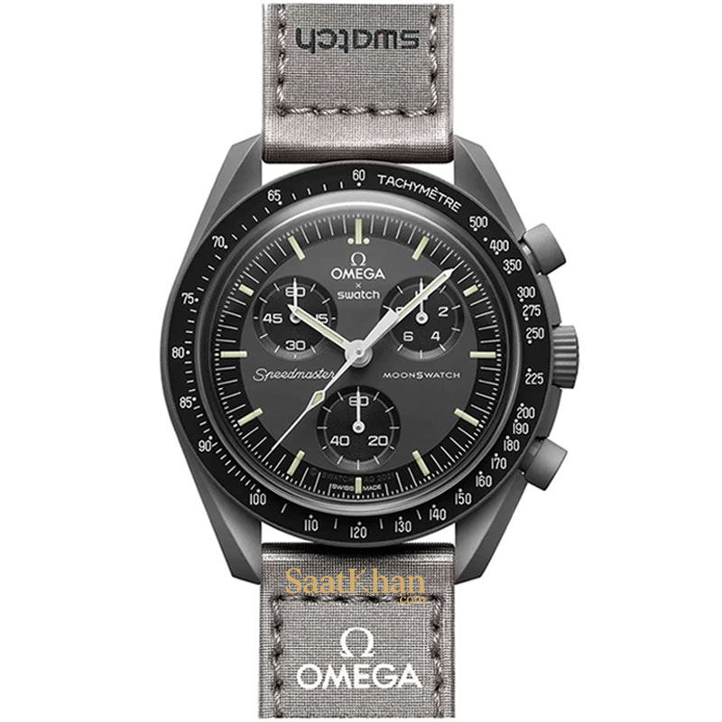 ساعت مردانه زنانه امگا سواچ OMEGA SWATCH MISSION TO MERCURY OS020