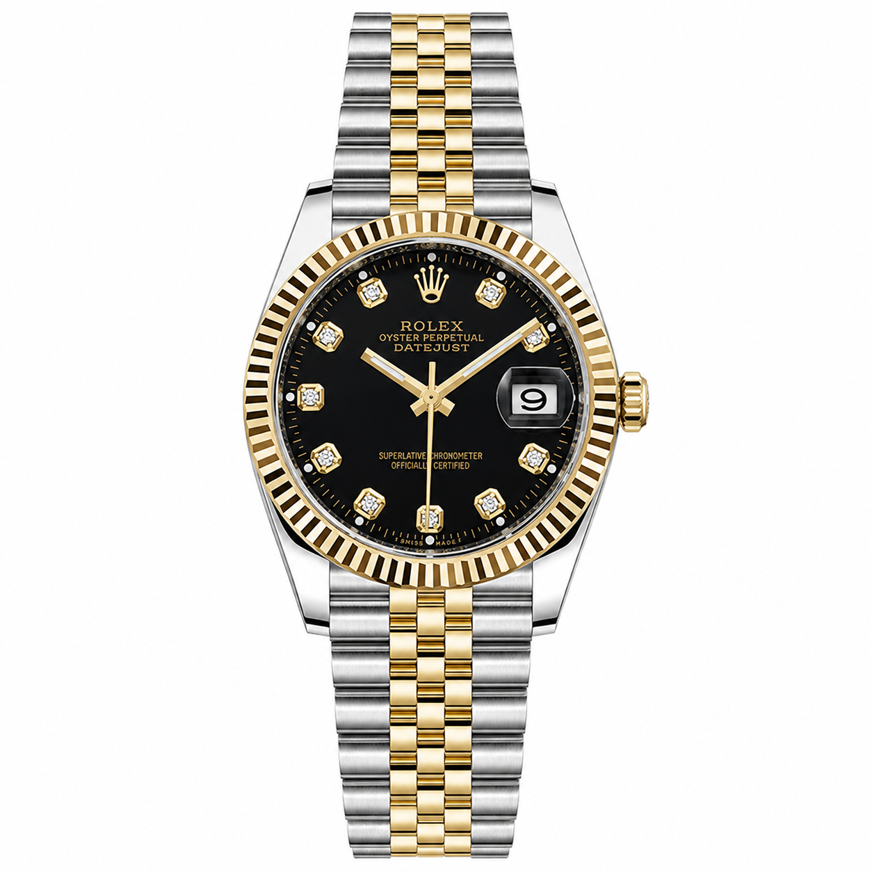 ساعت زنانه رولکس دیت جاست کوارتز مدیوم ROLEX DATEJUST RL045