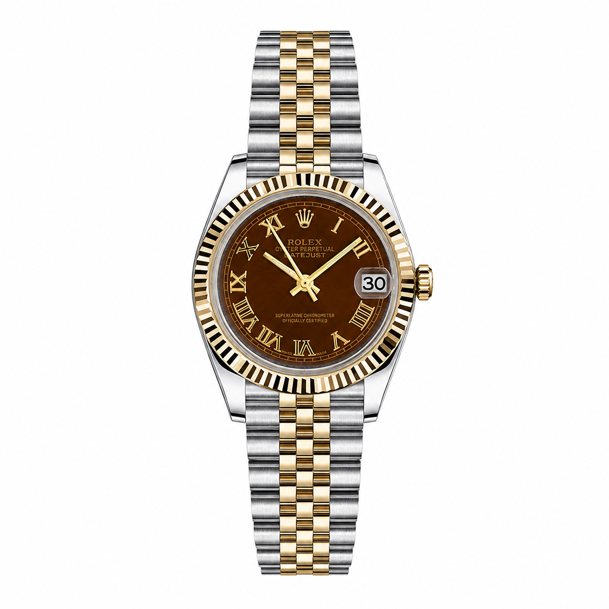 ساعت زنانه رولکس دیت جاست کوارتز مدیوم ROLEX DATEJUST RL043