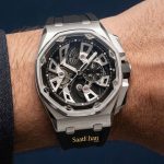 ساعت مردانه اودمار پیگه اودمار پیگه رویال اوک توربیون کوارتز AUDEMARS PIGUET ROYAL OAK TOURBILLON APM010 - Image 2