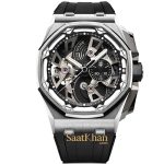 ساعت مردانه اودمار پیگه اودمار پیگه رویال اوک توربیون کوارتز AUDEMARS PIGUET ROYAL OAK TOURBILLON APM010