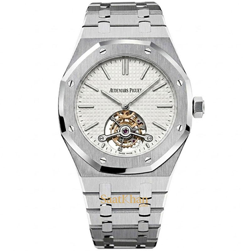 ساعت مردانه اودمار پیگه اودمار پیگه رویال اوک توربیون اتوماتیک AUDEMARS PIGUET ROYAL OAK TOURBILLON APM027