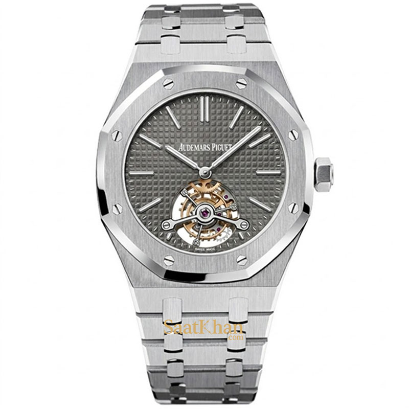 ساعت مردانه اودمار پیگه اودمار پیگه رویال اوک توربیون اتوماتیک AUDEMARS PIGUET ROYAL OAK TOURBILLON APM025