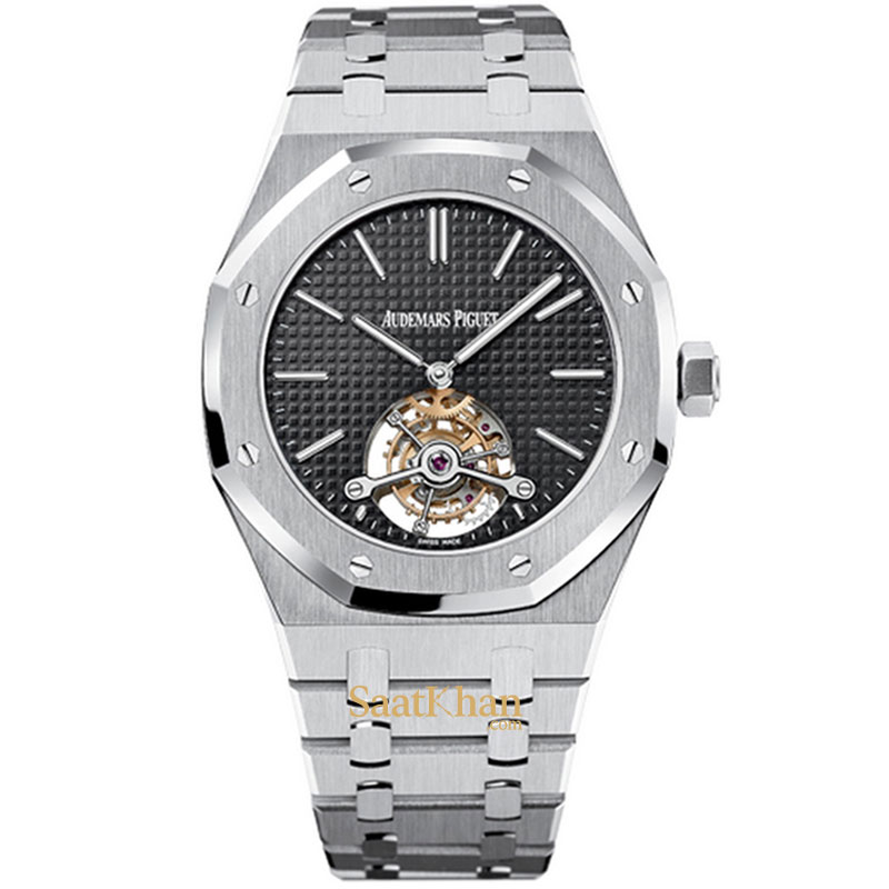 ساعت مردانه اودمار پیگه اودمار پیگه رویال اوک توربیون اتوماتیک AUDEMARS PIGUET ROYAL OAK TOURBILLON APM025 (کپی)