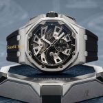 ساعت مردانه اودمار پیگه اودمار پیگه رویال اوک توربیون کوارتز AUDEMARS PIGUET ROYAL OAK TOURBILLON APM010 - Image 3
