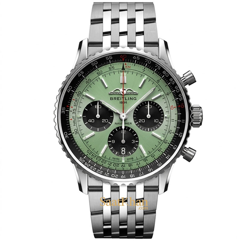 ساعت مردانه برایتلینگ نوی تایمر کوارتز BREITLING NAVITIMER BM005