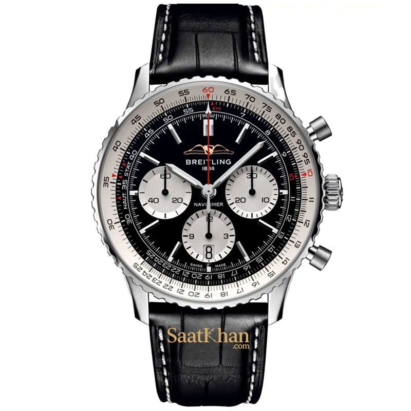 ساعت مردانه برایتلینگ نوی تایمر کوارتز BREITLING NAVITIMER BM006