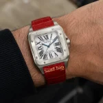 ساعت مردانه کارتیه سانتوس کوارتز Cartier Santos CM022 - تصویر 2