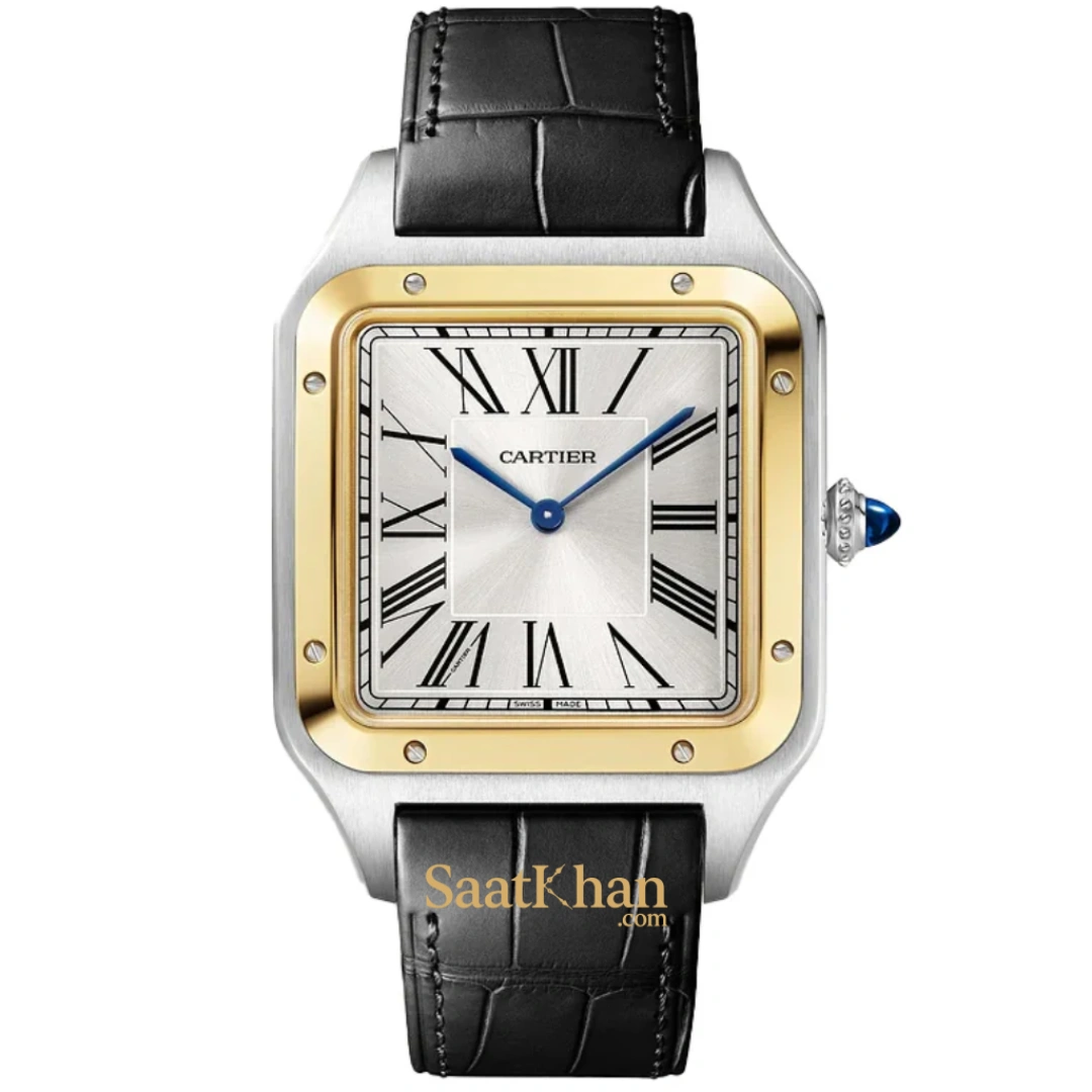 Dumont 2759 GS-1 ساعت زنانه کارتیه سانتوس کوارتز Cartier Santos CL055