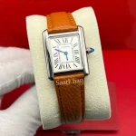 ساعت زنانه کارتیه تانک کوارتز Cartier Tank CL063 - تصویر 3