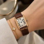 ساعت زنانه کارتیه تانک کوارتز Cartier Tank CL065 - تصویر 2