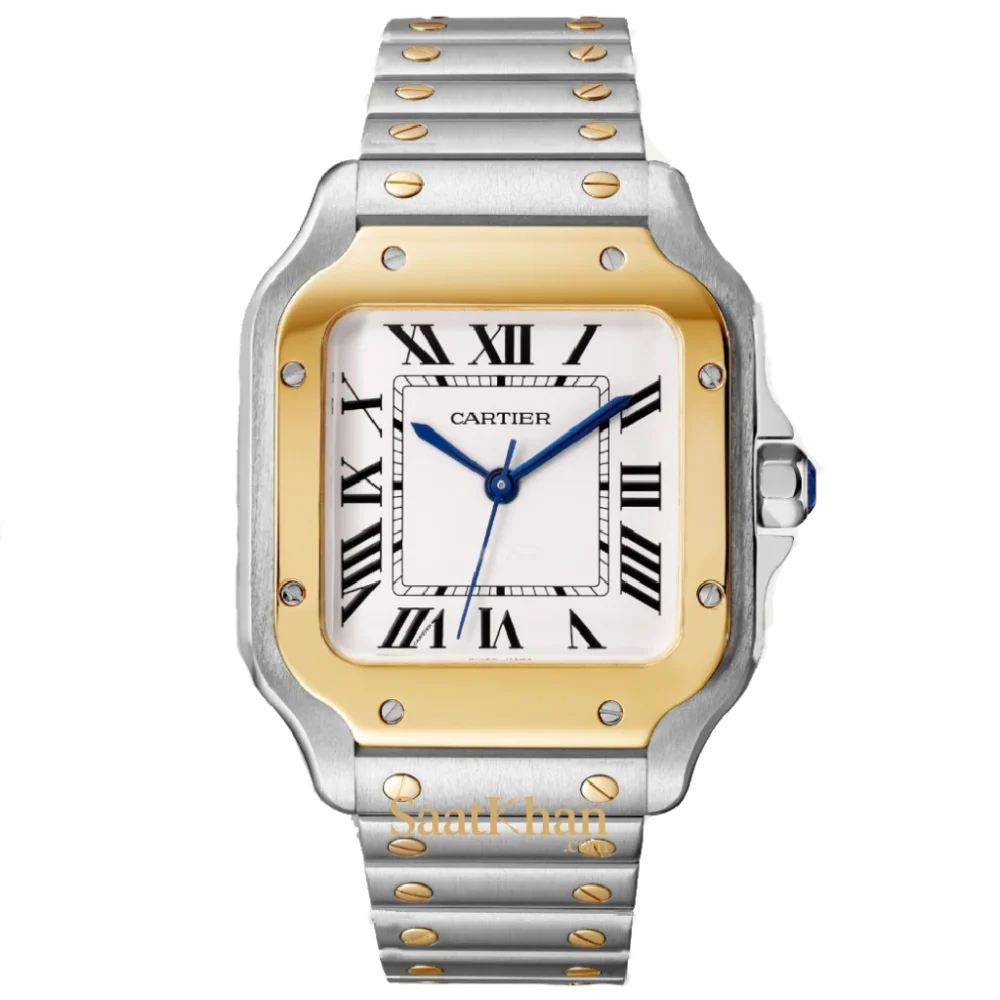 ساعت زنانه کارتیه سانتوس کوارتز Cartier Santos CL078