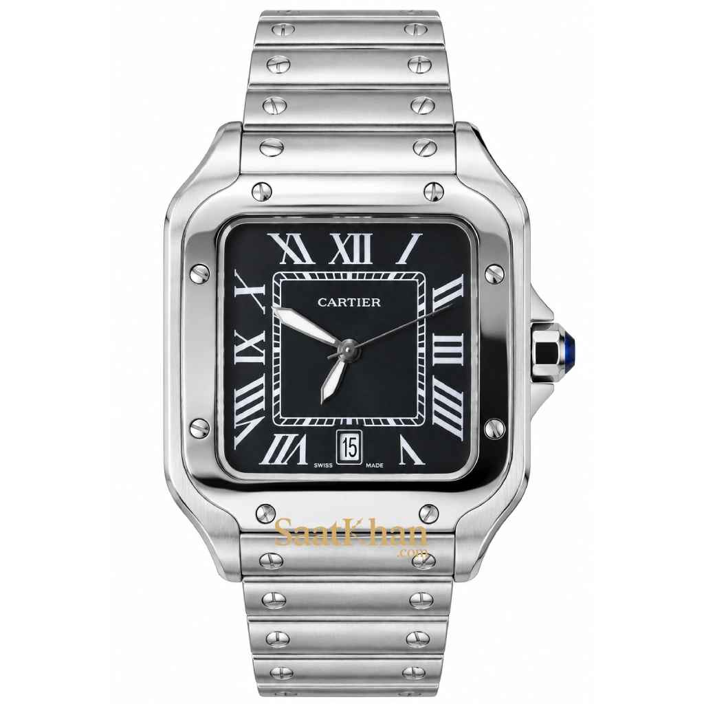 CM028-1 ساعت مردانه کارتیه سانتوس کوارتز Cartier Santos CM028