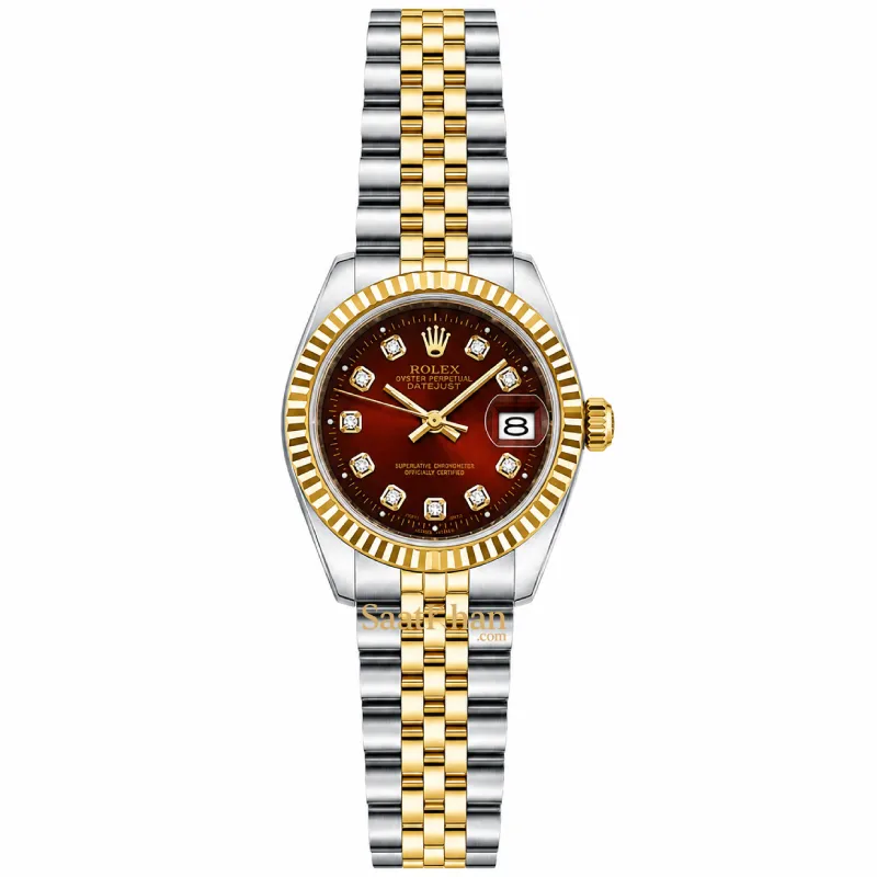 ساعت زنانه رولکس دیت جاست کوارتز اسمال ROLEX DATEJUST RL051