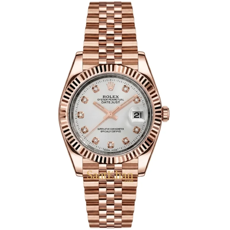 RM125 ساعت مردانه رولکس دیت جاست کوارتز ROLEX DATEJUST RM125