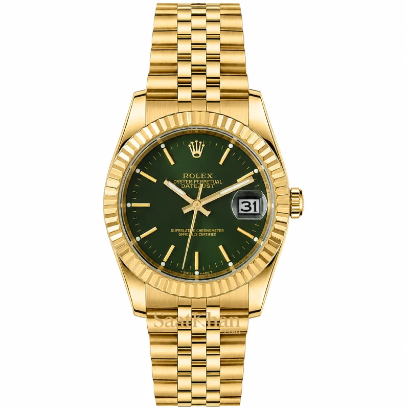 RM129 ساعت مردانه رولکس دیت جاست کوارتز ROLEX DATEJUST RM129