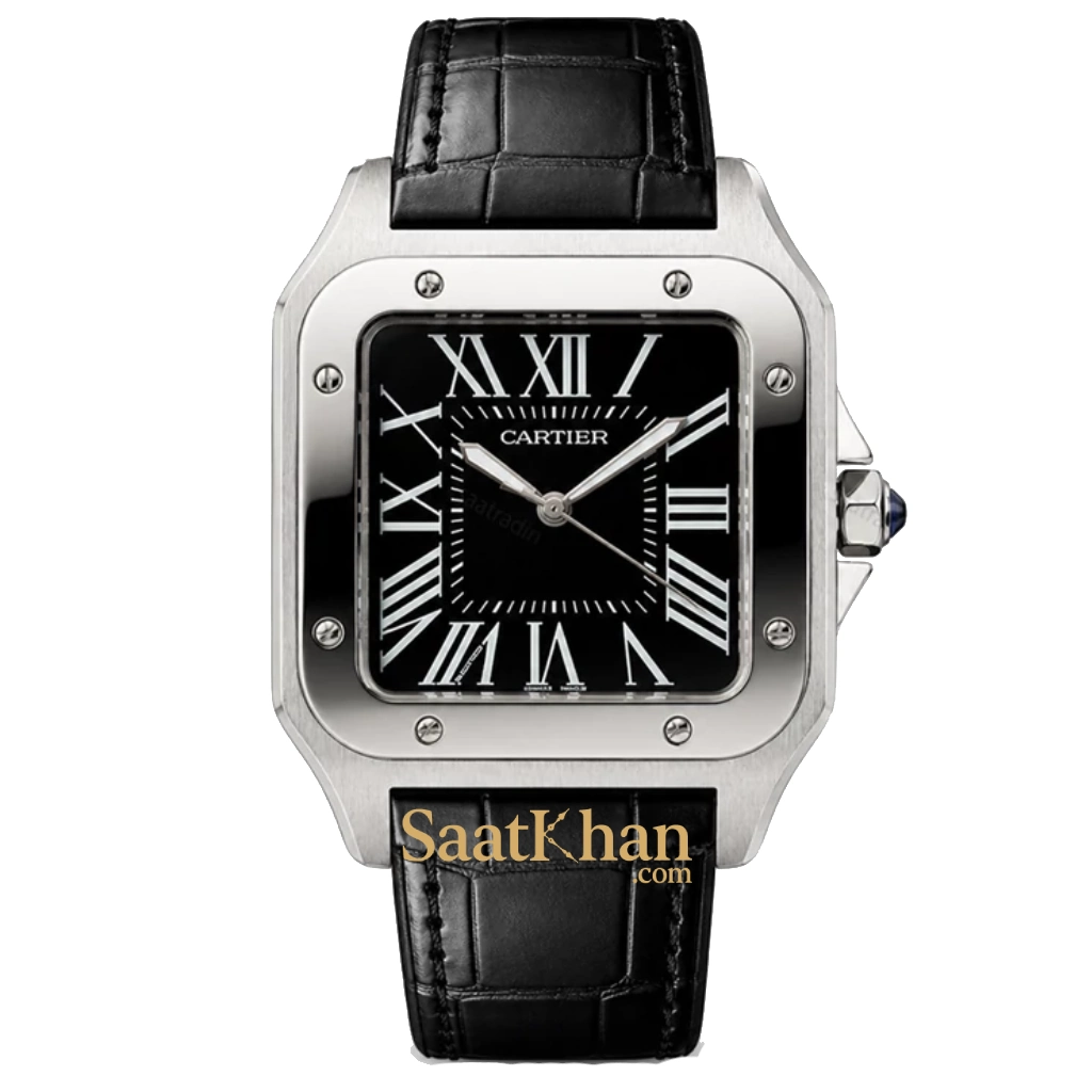 WSSA0096w-1 ساعت زنانه کارتیه سانتوس کوارتز Cartier Santos CL076
